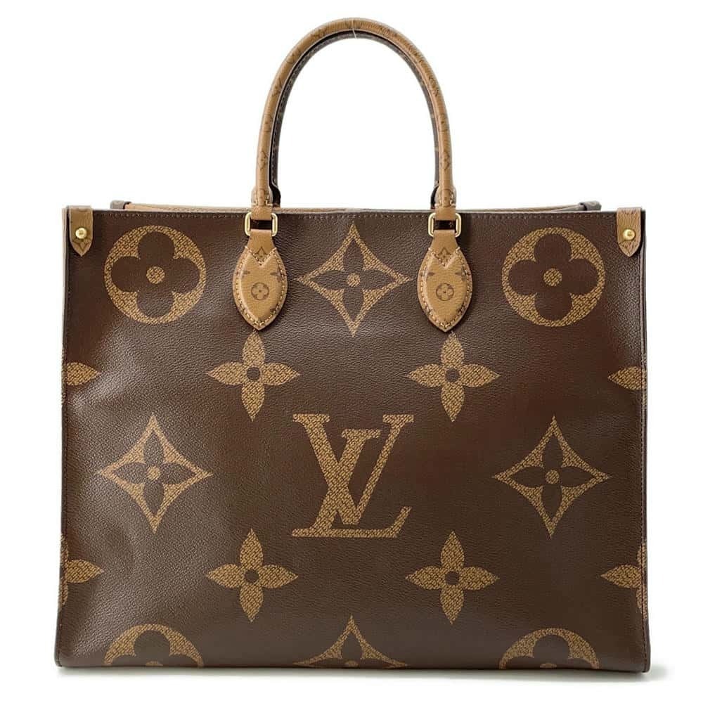 Louis Vuitton Monogram Reverse Giant OnTheGo Tote Bag Shoulder
